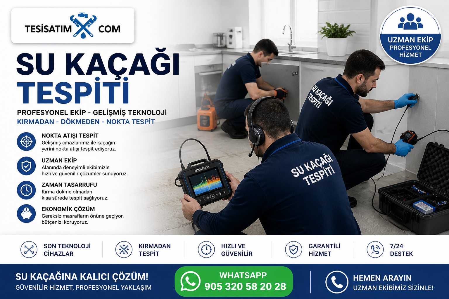 Beylikdüzü Su Kaçağı Tespiti