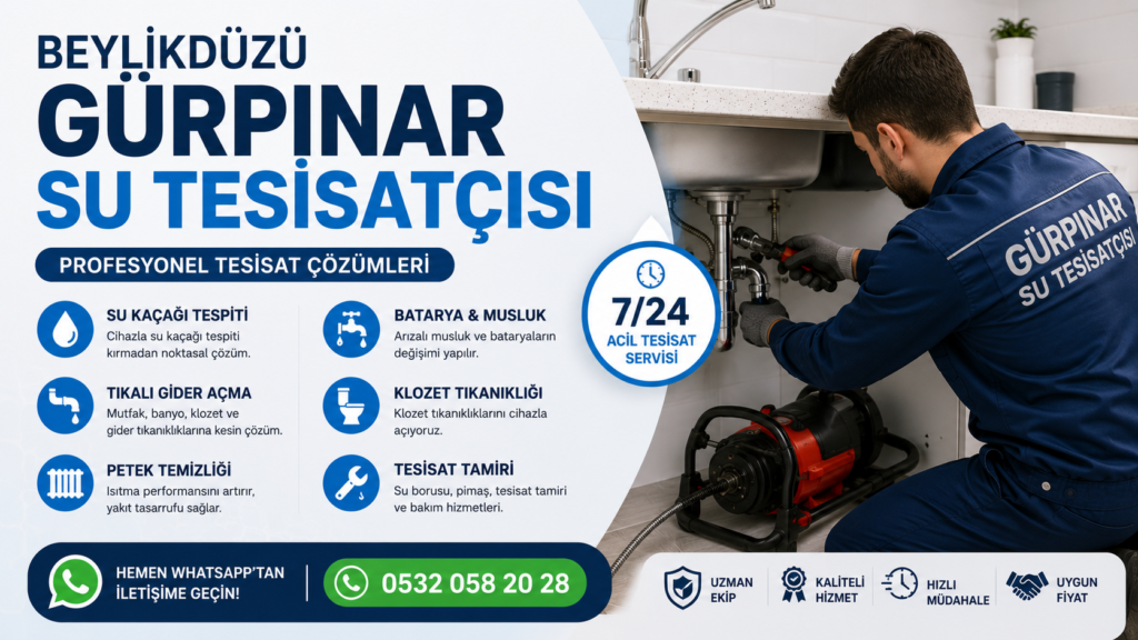 Beylikdüzü Gürpınar Su Tesisatçısı